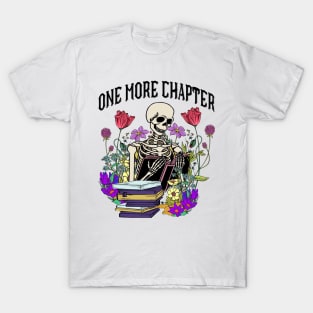 One More Chapter Book lover halloween funny T-Shirt